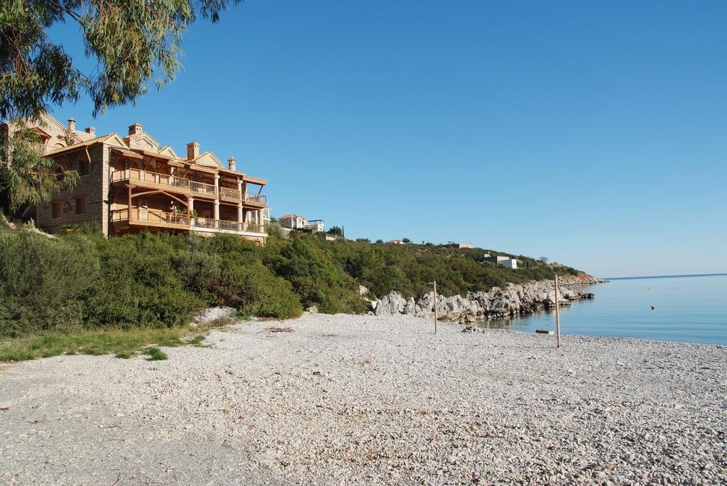 Secret Arcadia Bay - Maisonette Breathtaking Sea & Mountain View-Just On The Beach Agios Andreas  Ngoại thất bức ảnh